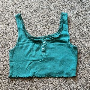 American Eagle Cropped Tank Top
